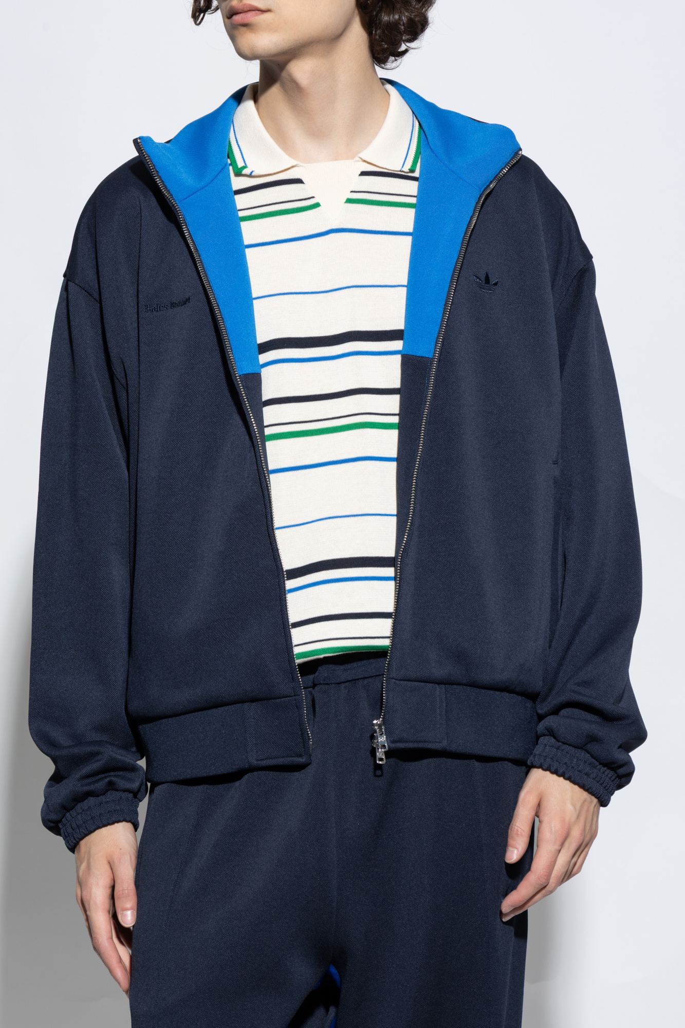 WALES BONNER adidas Originals ネイビー トラックフーディ ADIDAS Originals adidas x Wales Bonner | Men's Clothing | Vitkac